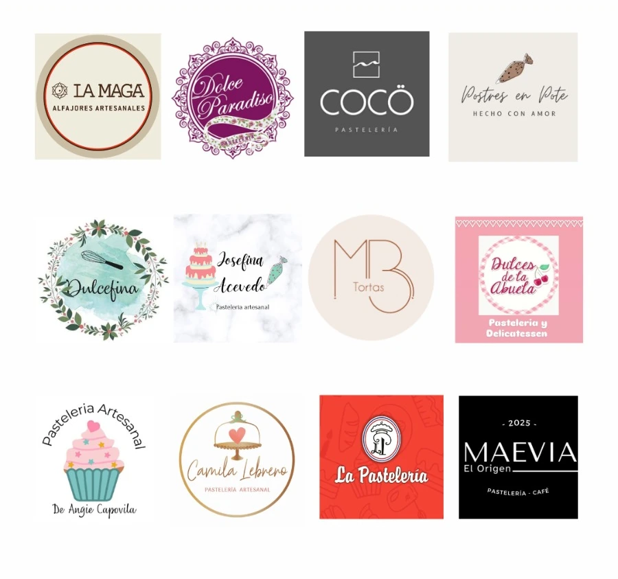 Logos de aliados de postre del cóctel anterior
